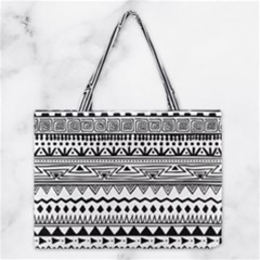 Boho-style-pattern Medium Tote Bag by Wav3s