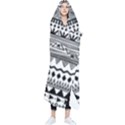 Boho-style-pattern Wearable Blanket View1