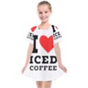 I love iced coffee Kids  Smock Dress View1