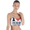 I love iced coffee Layered Top Bikini Top  View1