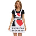 I love American breakfast Apron Dress View1