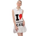 I love sprinkles cake Sleeveless Shirt Dress View1