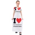 I love buttercream frosting Kids  Short Sleeve Maxi Dress View1