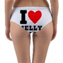 I love jelly donut Reversible Mid-Waist Bikini Bottoms View2