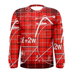 Geometry Mathematics Cube Men s Long Sleeve Tee by Ndabl3x