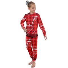 Geometry Mathematics Cube Kids  Long Sleeve Set  by Ndabl3x