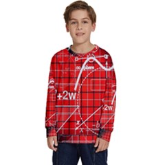 Geometry Mathematics Cube Kids  Long Sleeve Jersey by Ndabl3x