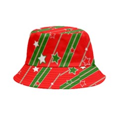 Christmas Paper Star Texture Bucket Hat by Ndabl3x