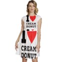 I love cream donut  Cap Sleeve High Waist Dress View1