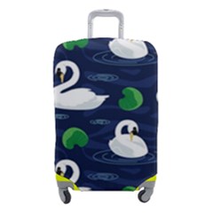 Swan Pattern Elegant Design Luggage Cover (small) by Vaneshart