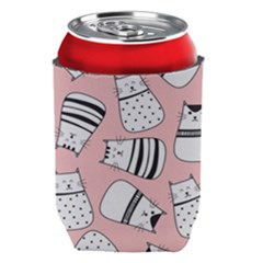 Cute Cats Cartoon Seamless-pattern Can Holder by Vaneshart