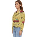 Childish-seamless-pattern-with-dino-driver Women s Long Sleeve Raglan Tee View2