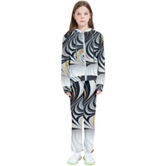 Pattern Gold Marble Kids  Tracksuit by Vaneshop