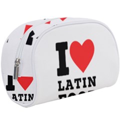 I Love Latin Food Make Up Case (large) by ilovewhateva