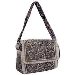 Zebra Abstract Background Courier Bag by Vaneshop