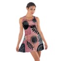 Abstract Pattern Floral Wall Art Cotton Racerback Dress View1