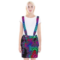 Abstract Piece Color Braces Suspender Skirt by Vaneshop