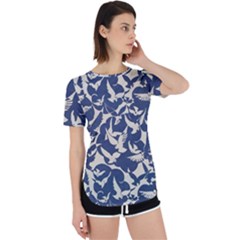 Bird Animal Animal Background Perpetual Short Sleeve T-shirt by Vaneshop