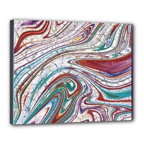 Abstract Background Ornamental Canvas 20  X 16  (stretched) by Vaneshop