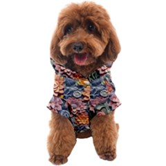 3d Flower Bloom Embossed Pattern Dog Coat by Vaneshop