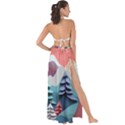 Paper Art Pastel Maxi Chiffon Tie-Up Sarong View2