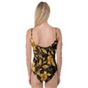 Flower Gold Floral Camisole Leotard  View2