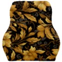 Flower Gold Floral Car Seat Velour Cushion  View1