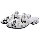 Panda Floating In Space And Star Women s Classic Backless Heels View2