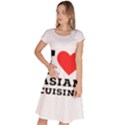 I love Asian cuisine Classic Short Sleeve Dress View1