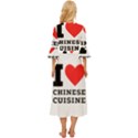 I love Chinese cuisine Midsummer Wrap Dress View4