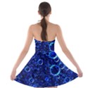 Blue Bubbles Abstract Strapless Bra Top Dress View2