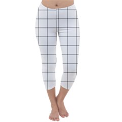 Mesh Capri Winter Leggings  by zhou