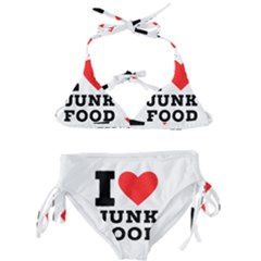 I Love Junk Food Kids  Classic Bikini Set by ilovewhateva