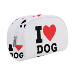 I Love Dog Food Make Up Case (small) by ilovewhateva