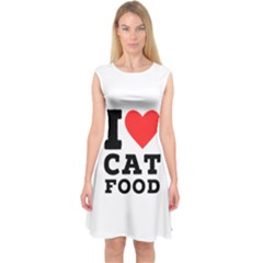 I Love Cat Food Capsleeve Midi Dress by ilovewhateva