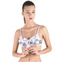 Cartoon Cat Cute Animal Design Drawing Illustration Kawaii Tie Up Cut Bikini Top View1