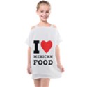 I love Mexican food Kids  One Piece Chiffon Dress View1