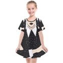 Wednesday addams Kids  Smock Dress View1