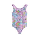 Bears Kawaii Pattern Kids  Frill Swimsuit View1