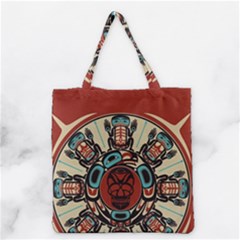 Skull Grateful Dead Phone Gratefuldead Grocery Tote Bag by Cowasu