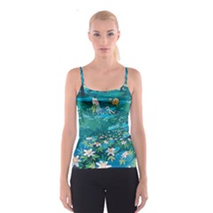 Psychedelic Adventure Spaghetti Strap Top by Cowasu