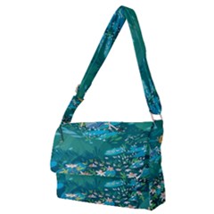 Psychedelic Adventure Full Print Messenger Bag (m) by Cowasu