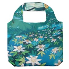 Psychedelic Adventure Premium Foldable Grocery Recycle Bag by Cowasu