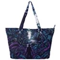 Horror Psychedelic Art Full Print Shoulder Bag View1