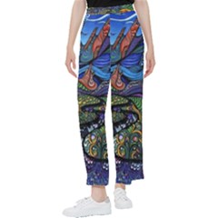 Psychedelic Landscape Women s Pants  by Cowasu