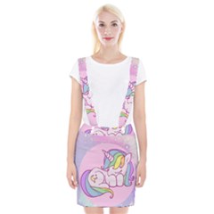 Unicorn Stitch Braces Suspender Skirt by Bangk1t