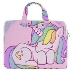 Unicorn Stitch Macbook Pro 13  Double Pocket Laptop Bag by Bangk1t