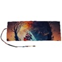 Tree Planet Moon Roll Up Canvas Pencil Holder (S) View1