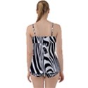 Animal Cute Pattern Art Zebra Babydoll Tankini Set View2