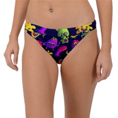 Space Patterns Band Bikini Bottoms by Amaryn4rt